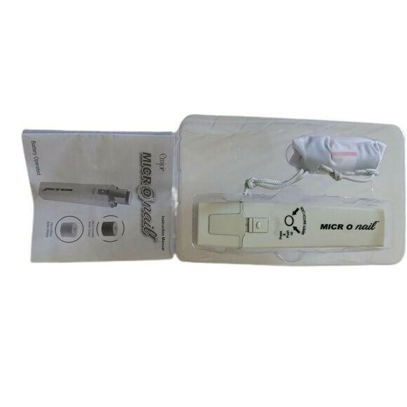 Emjoi Micro Nail Polisher Buffs Smooths Shines DIY Healthy Nails Home Care Kit - Picture 8 of 11